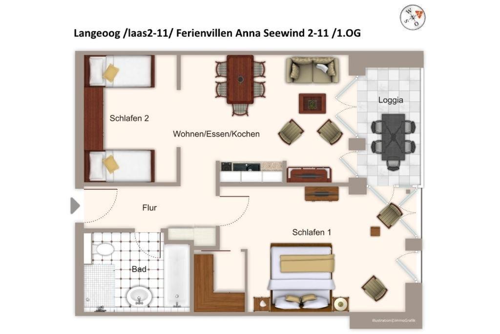 Apartmentvilla Anna See Apartmentvilla Anna See 2-11 Langeoog Εξωτερικό φωτογραφία